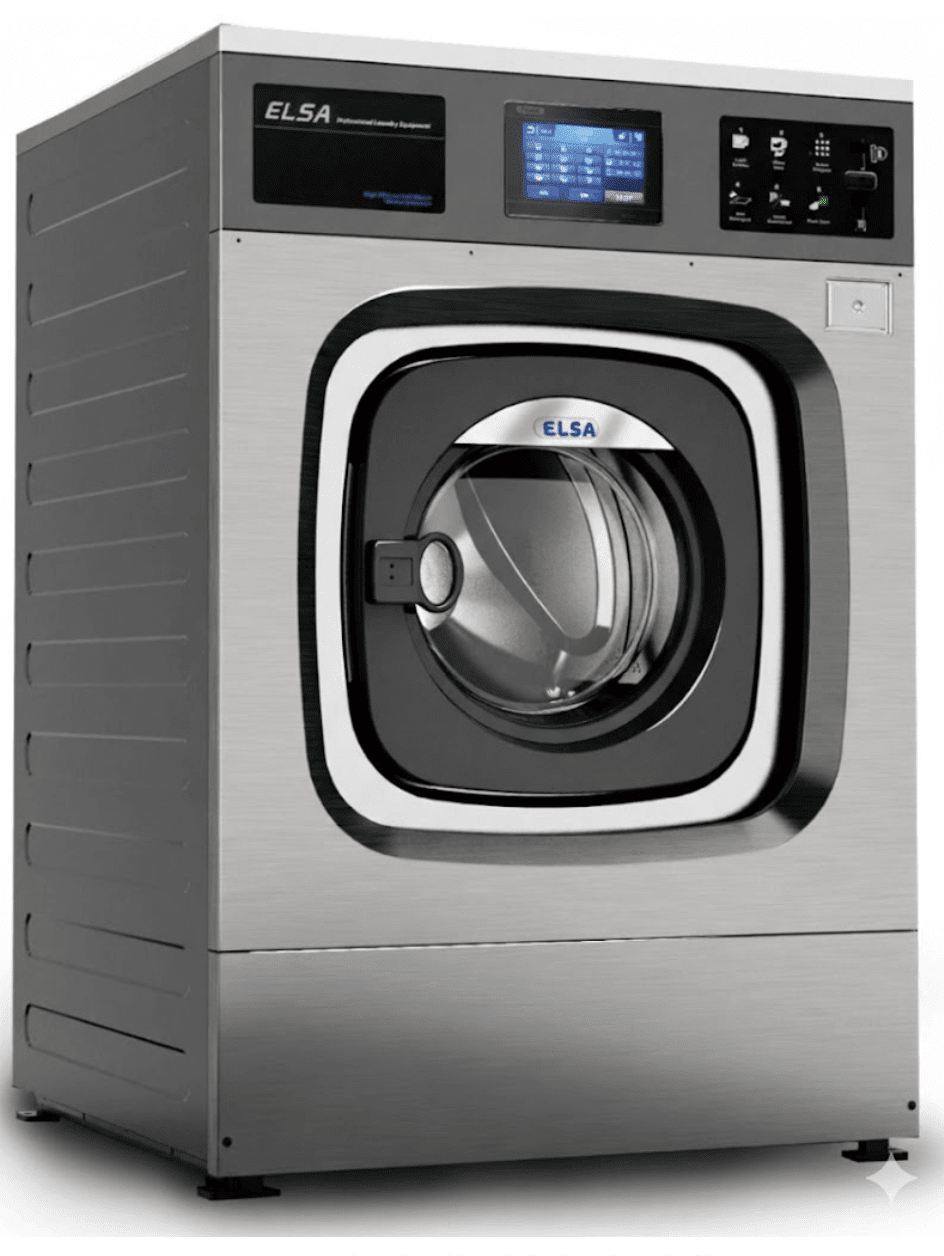 ELSA Hardmount Washer Extractor | 10kg-40kg Industrial Laundry Machine